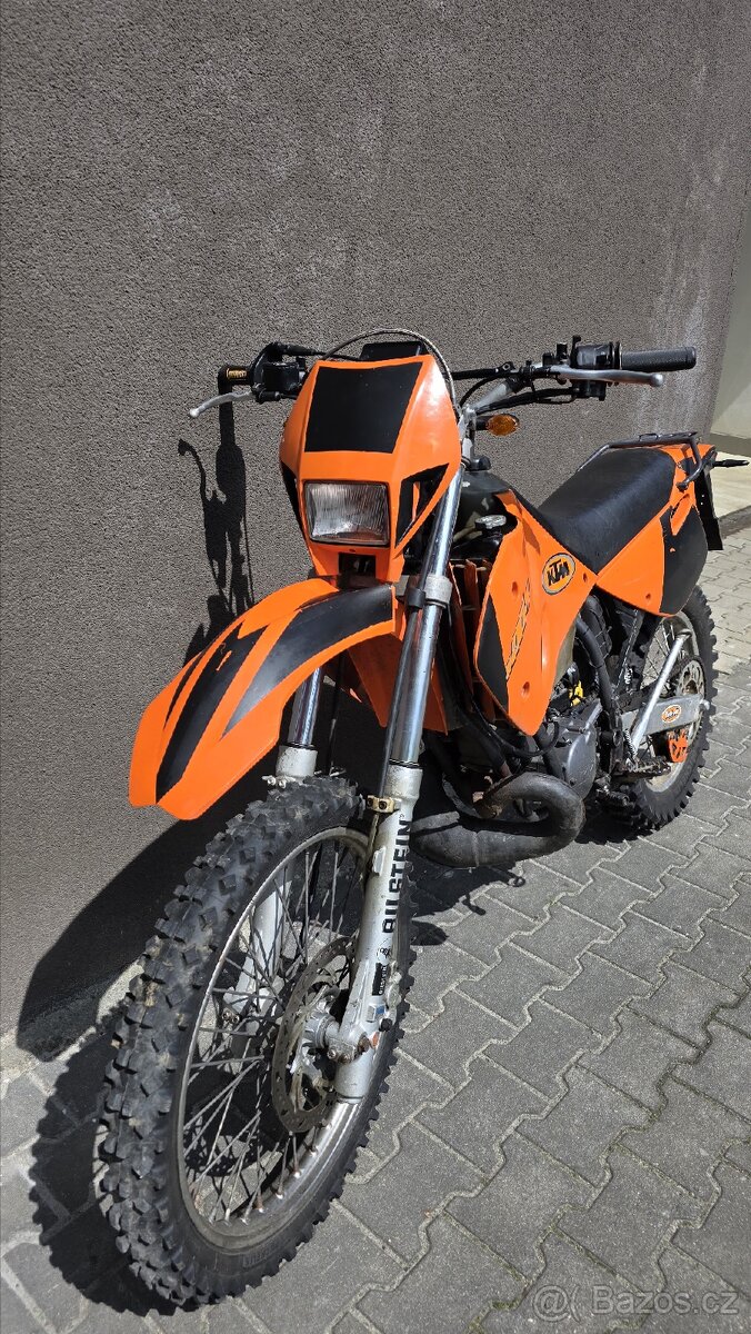 KTM 125 LC2 – cestovní enduro – r.v. 2000 – platný TP