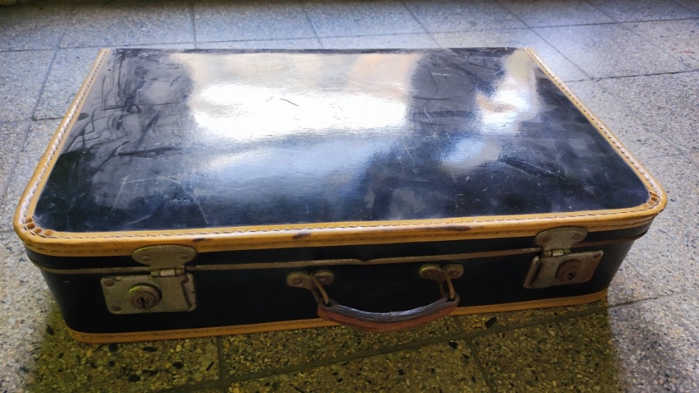 Starožitný cestovní kufr první republika - 2