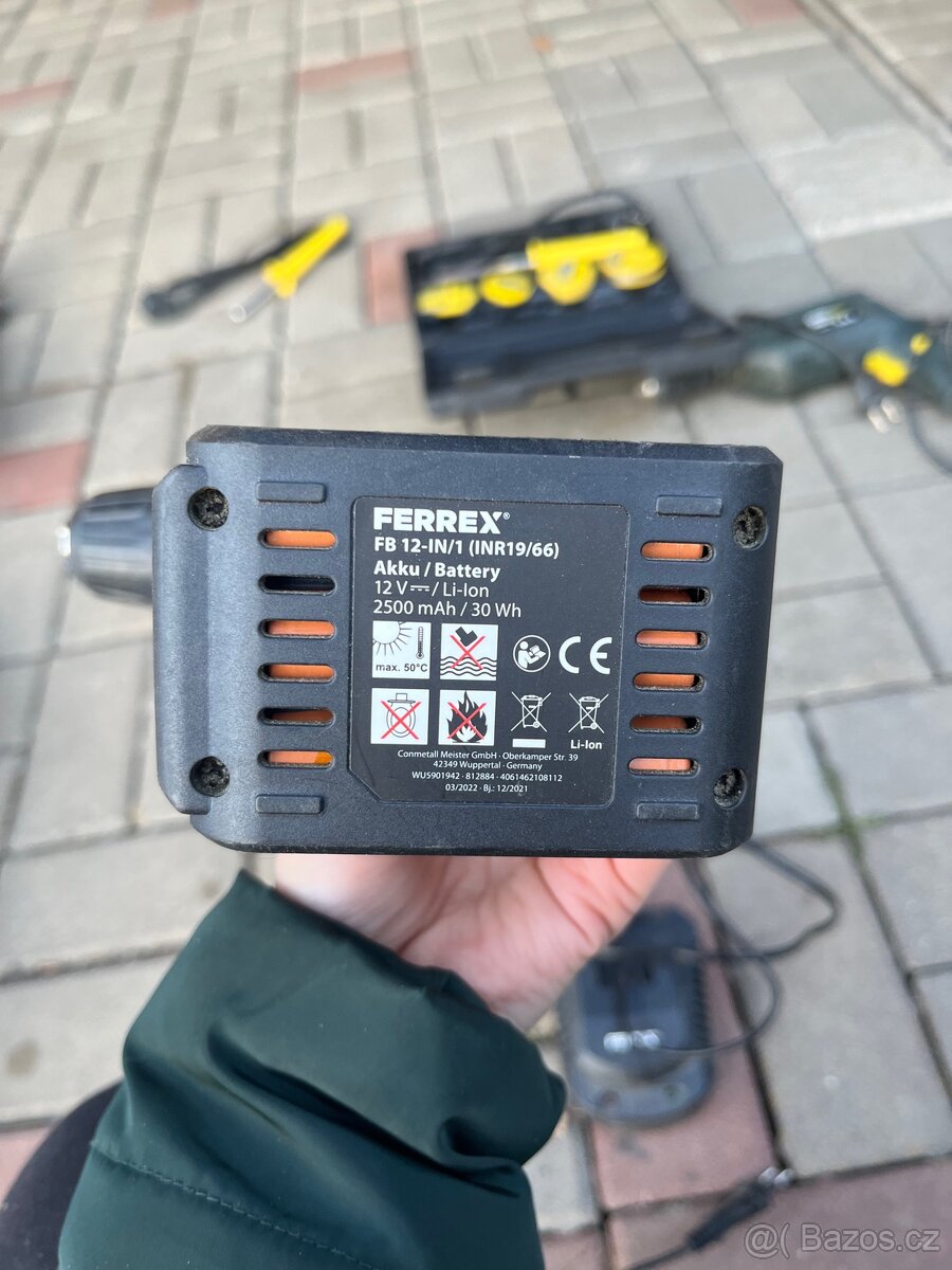 Aku vrtačka Ferrex - 2