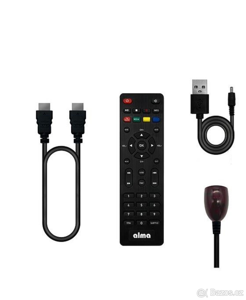 Miniaturní Set-top box ALMA 1660 Dongle DVB-T2/HEVC – Skryjt - 2