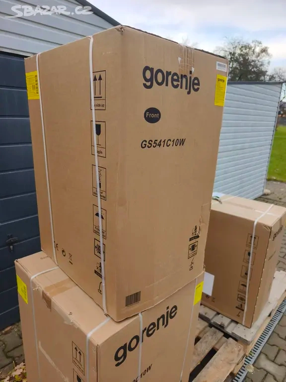 Myčka Gorenje GS541C10W, 45cm, 3 koše, en.C, 10sad - 2