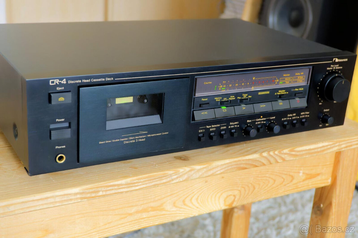 Diskrétní tape deck NAKAMICHI CR-4 (top - plně servisovaný) - 2