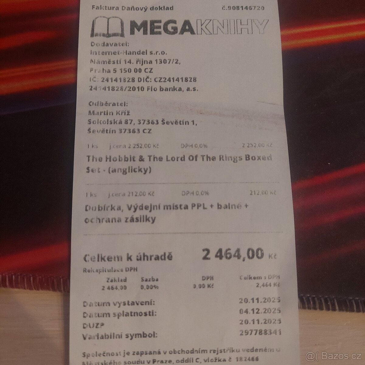 Lord of the rings - box set (anglicky) - 2