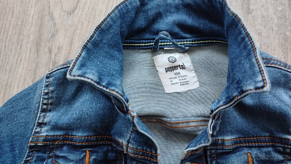 Dětská riflova bunda vel. 146 - 2