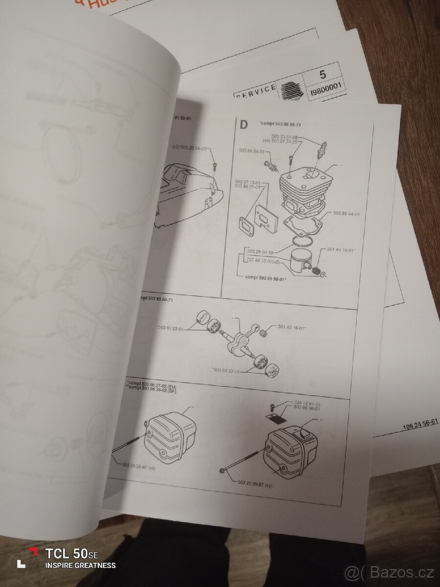 Husqvarna 350. Katalog náhradních dílů - 2