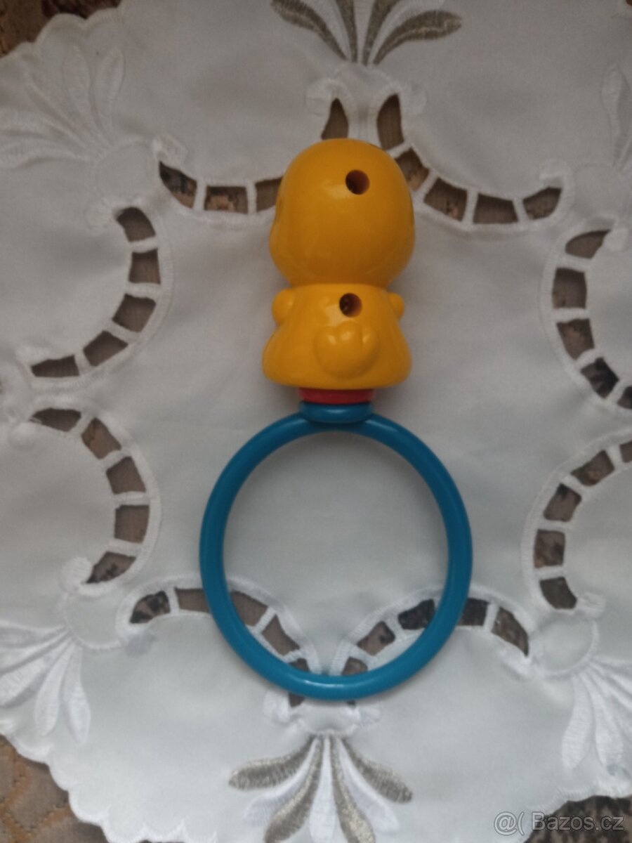 Retro chrastítko-kuře - 2