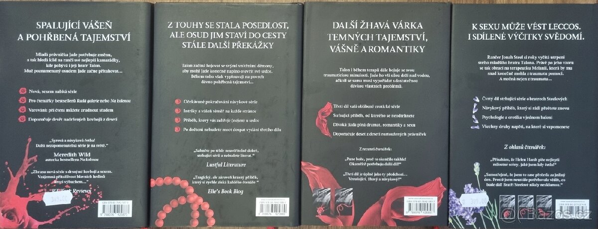 Knihy Helen Hardt bratři Steel - 2