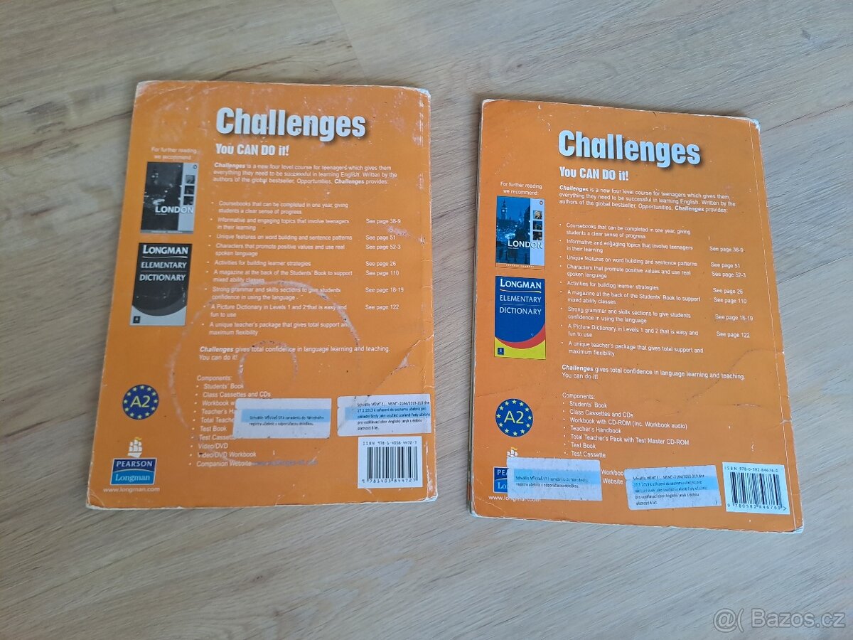 Challenges 2 – učebnice angličtiny a pracovní sešit - 2