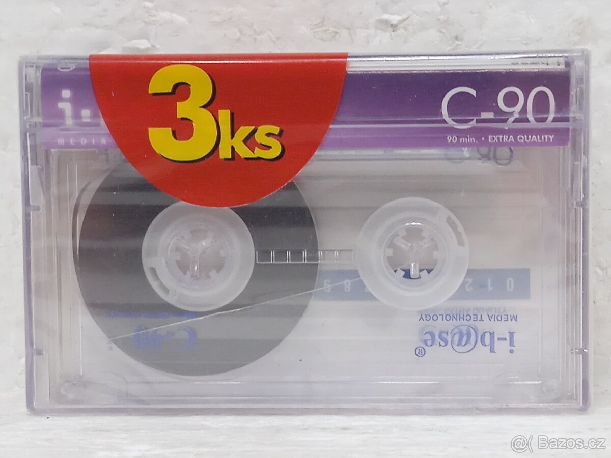 3x I-BASE C-90 Retro Audiokazeta - 2