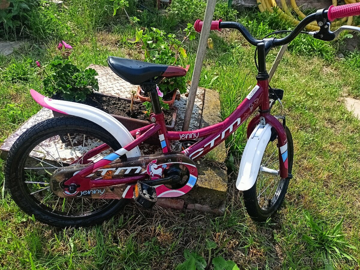 Dětské dívčí kolo CTM Jenny pro deti 4-6 let - 2