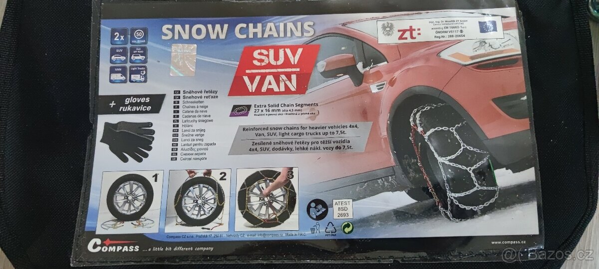 Sněhové řetězy SUV - nové - 2