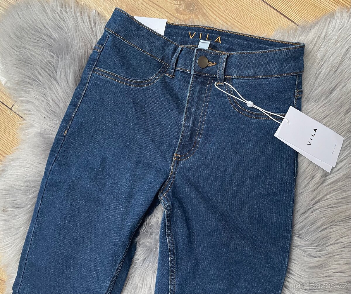 Nové dámské džíny Vila vel. S - 2