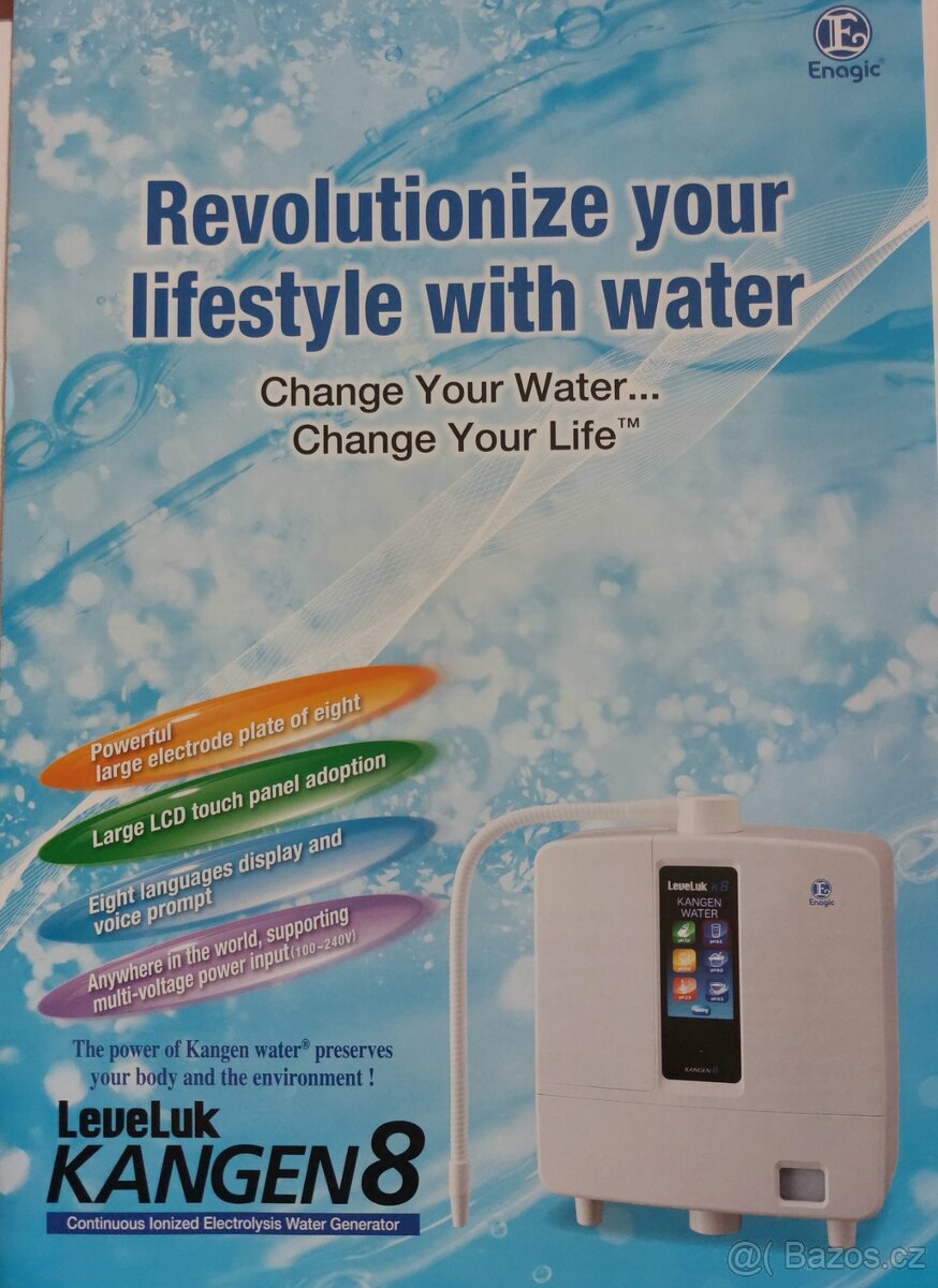 Leveluk Kangen 8 Filtrace vody - úplně nové, nepoužité - 2