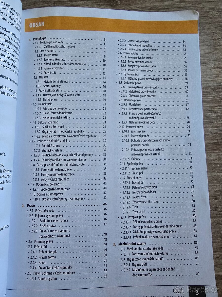 Odmaturuj ze společných věd - 2