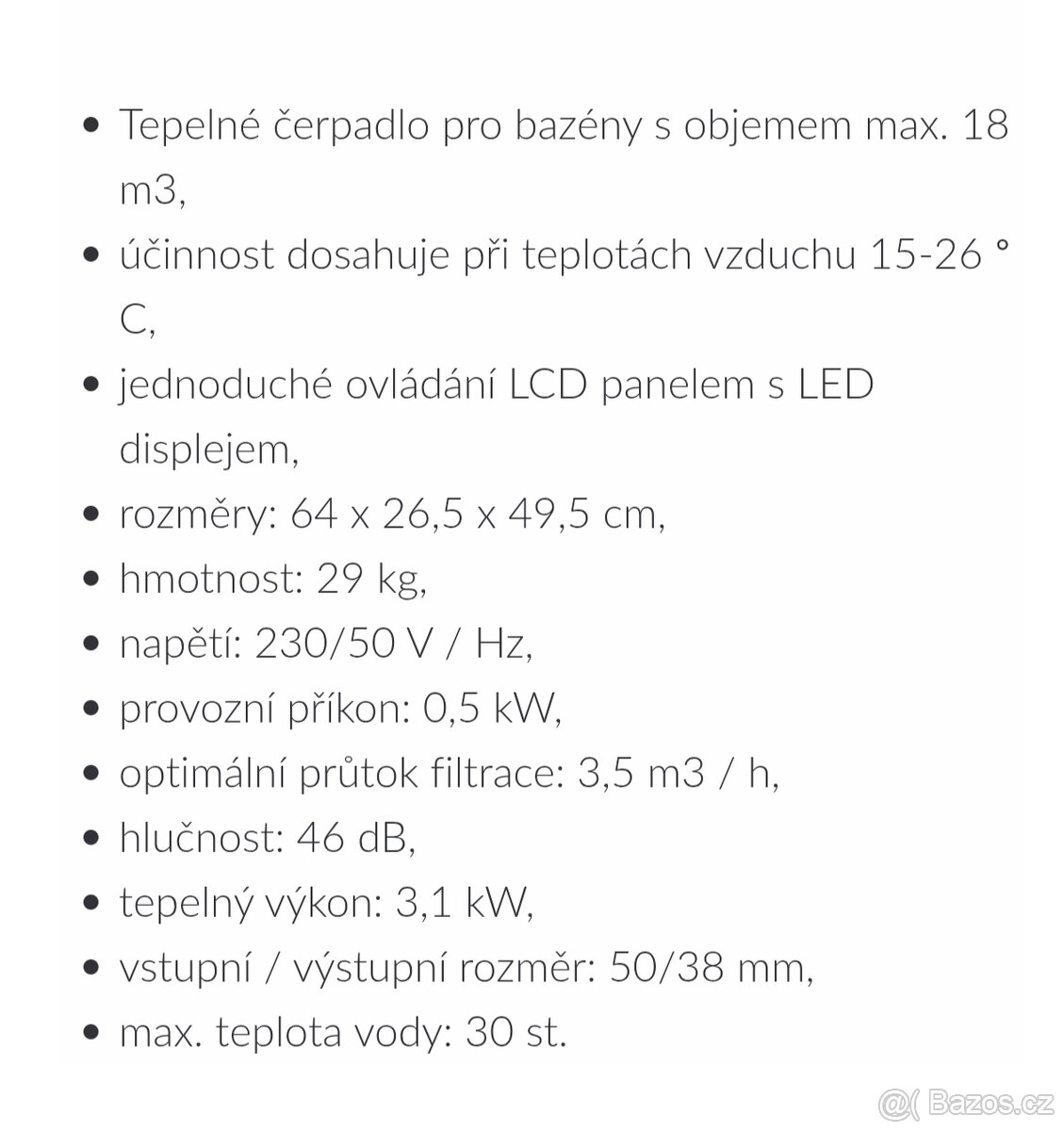 Tepelné čerpadlo Marimex Premium 3500 - 2