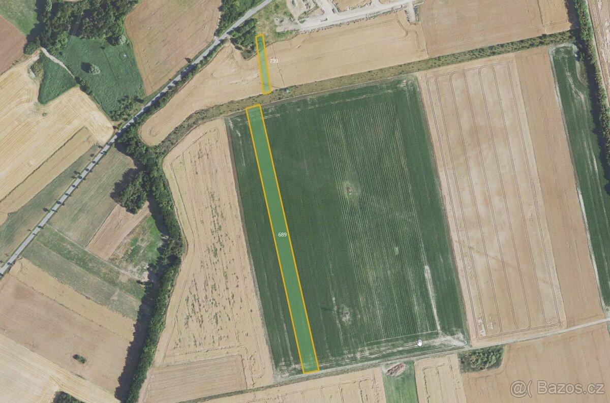 Zemědělská půda, prodej, Dolany, Kladno - 2