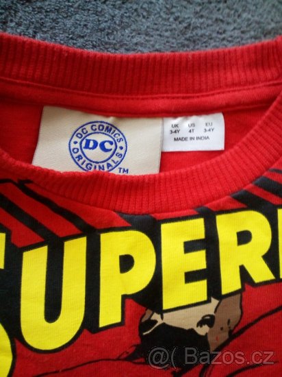 Dětské triko s dlouhým rukávem vel 3-4let - 2