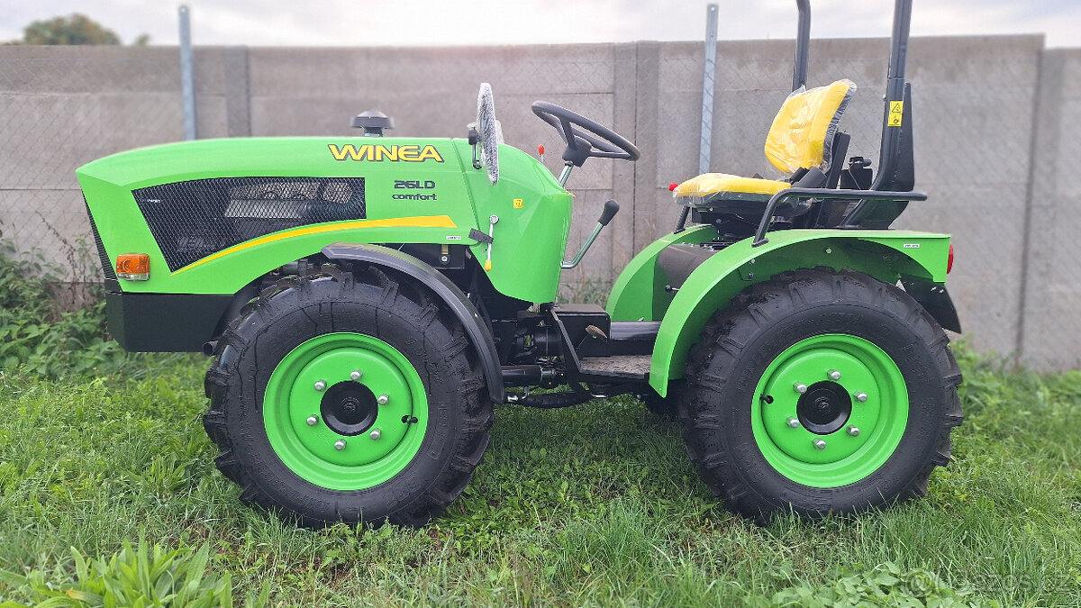 malotraktor WINEA 26 LD Comfort zánovní stav - 2