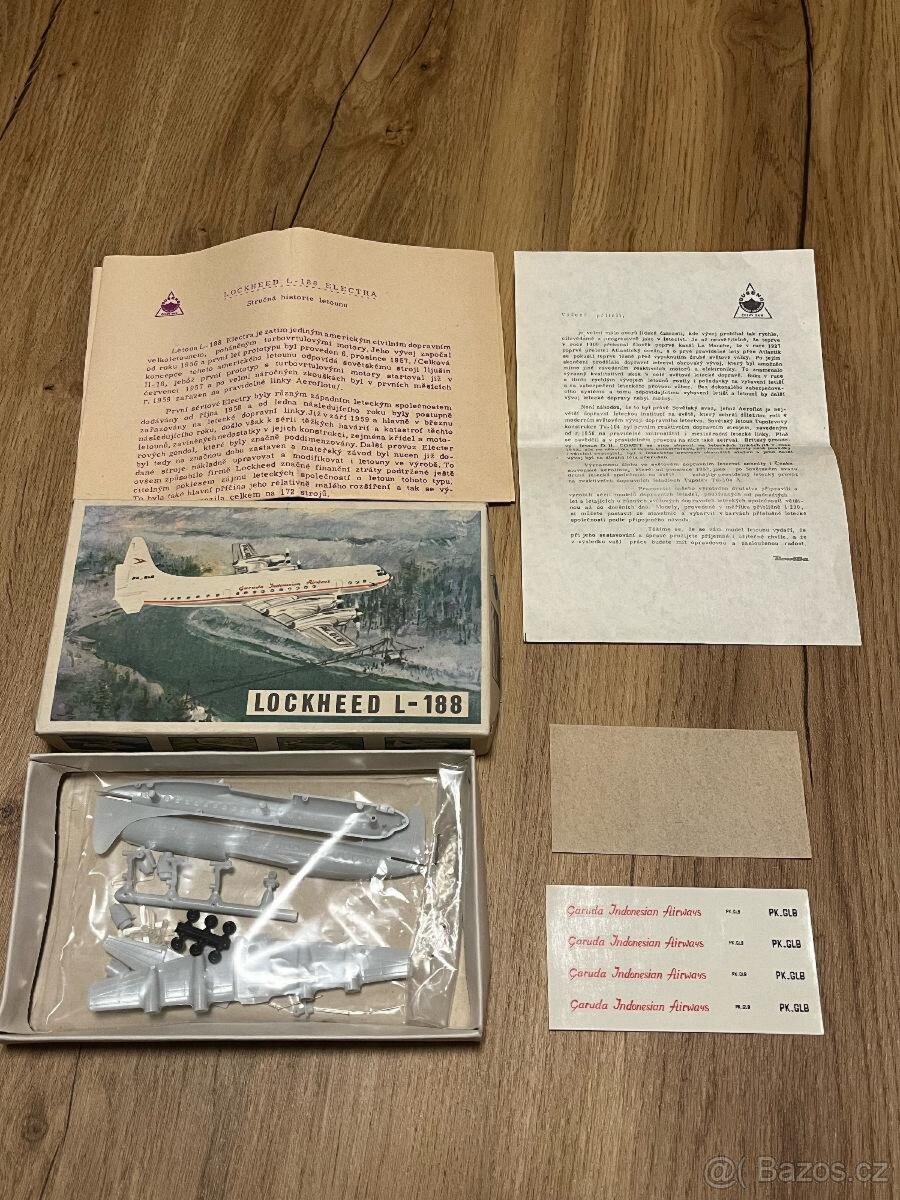 Dubena Lockheed L-188 Electra ČSA 1:96 - 2