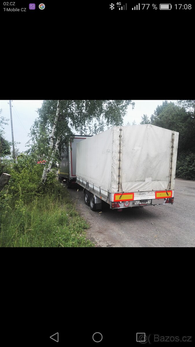 prodam nakladni vlek 2000 kg celkova vaha - 2