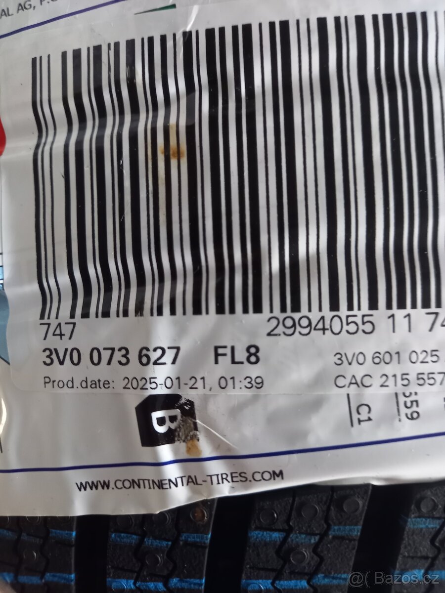 Š.Superb III,VW Passat B8- NOVÝ zimní ALU komplet 215/55R17 - 2