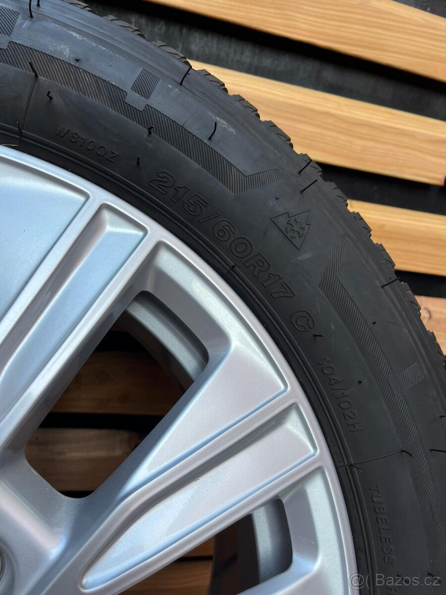 Alu originální kola Volkswagen T7 R17 model Dundrod, 5x120❄ - 2