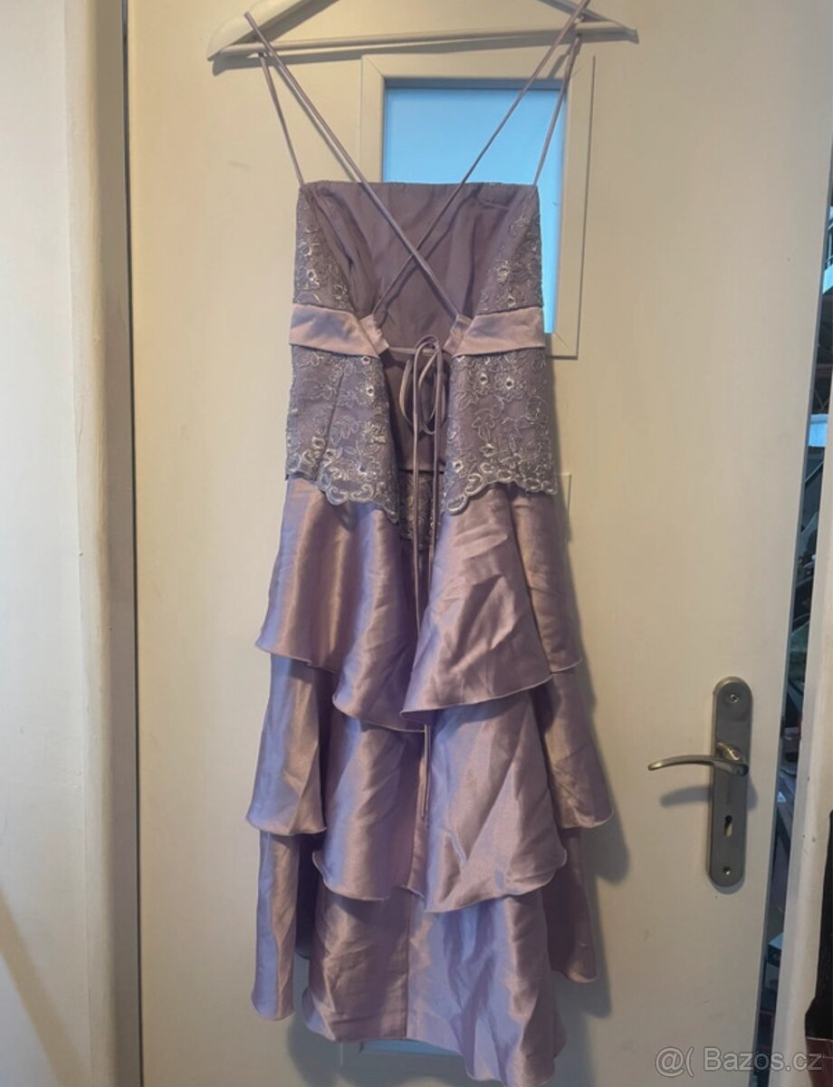 Šaty - fialové - 2