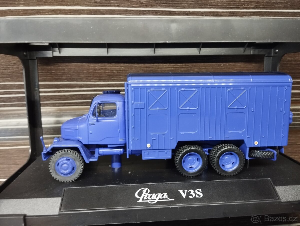 Praga V3S skříň 1:43 Abrex - 2