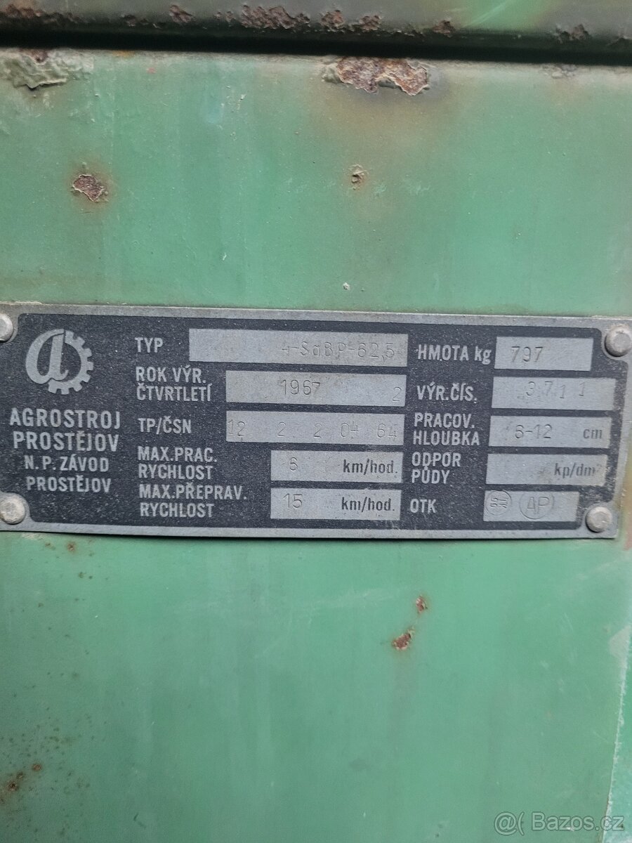 Sazeč na brambory - 2