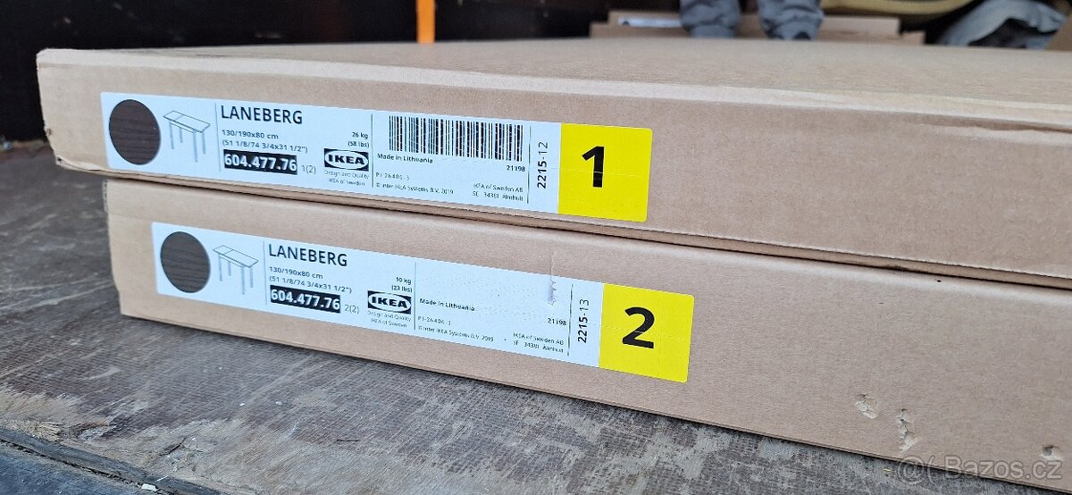 IKEA LANEBERG stůl - NOVÝ, ZABALENÝ - 2