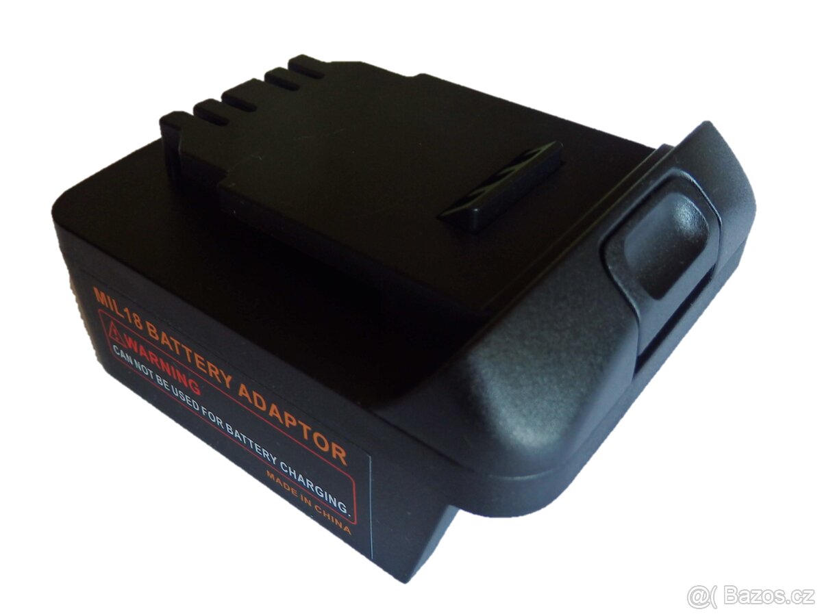 Prodám aku adaptér MILWAUKEE / DeWalt - 2