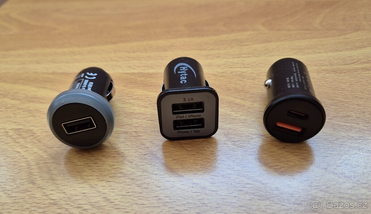 Adaptéry na nabíjení telefonu v autě - 2