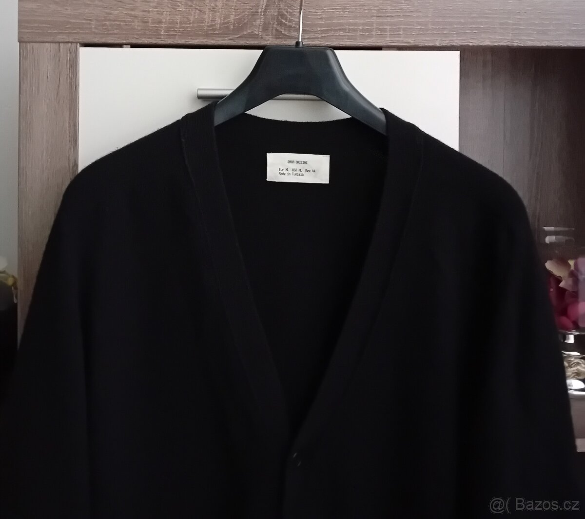 Zara pánský svetr kardigan vel. L/XL 100% vlna - 2