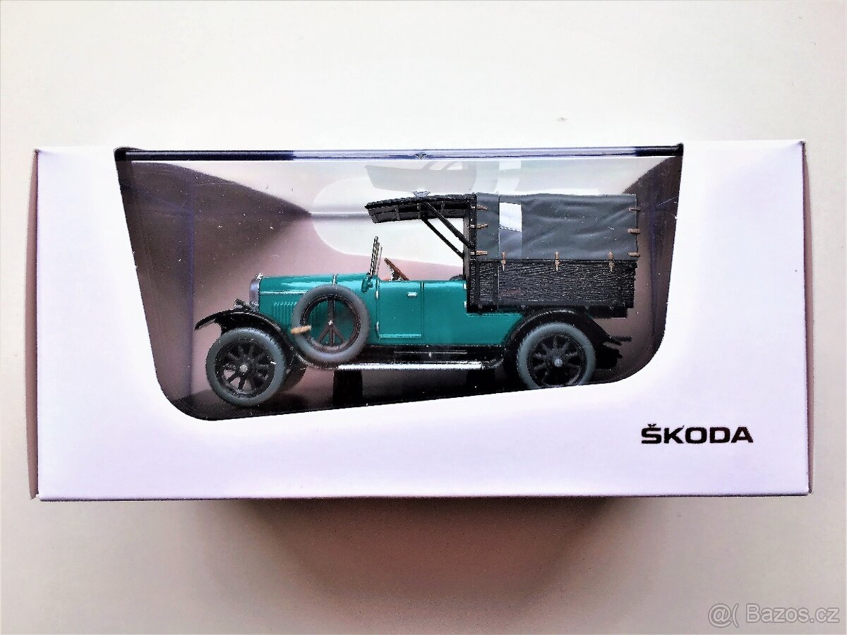 Model Laurin&Klement 110 Pick-up 1927 zelená Abrex 1/43 - 2
