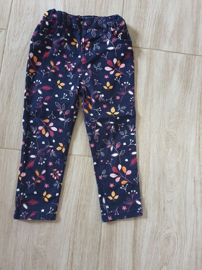 Dívčí podzimní kalhoty vel.98 - 2