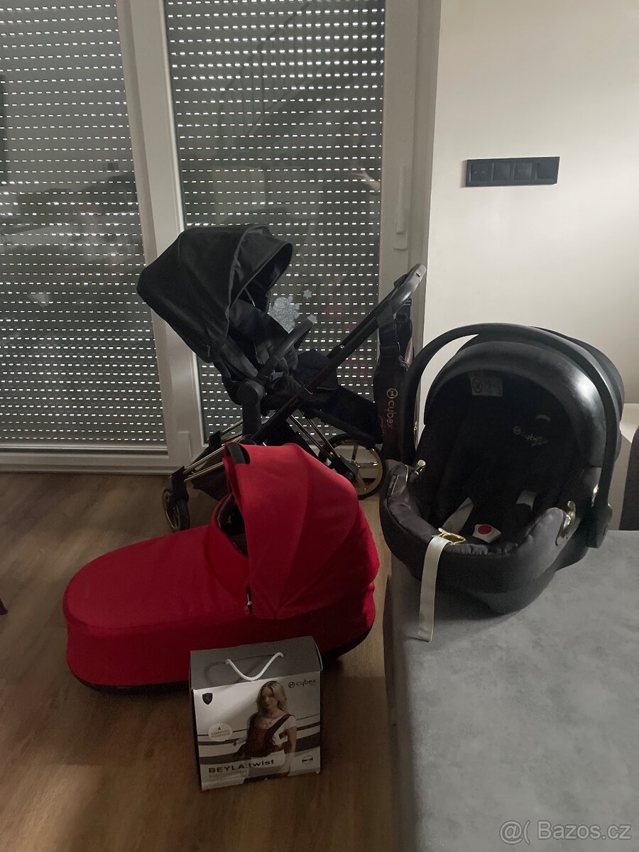 Cybex Priam trojkombinace+ doplnky - 2