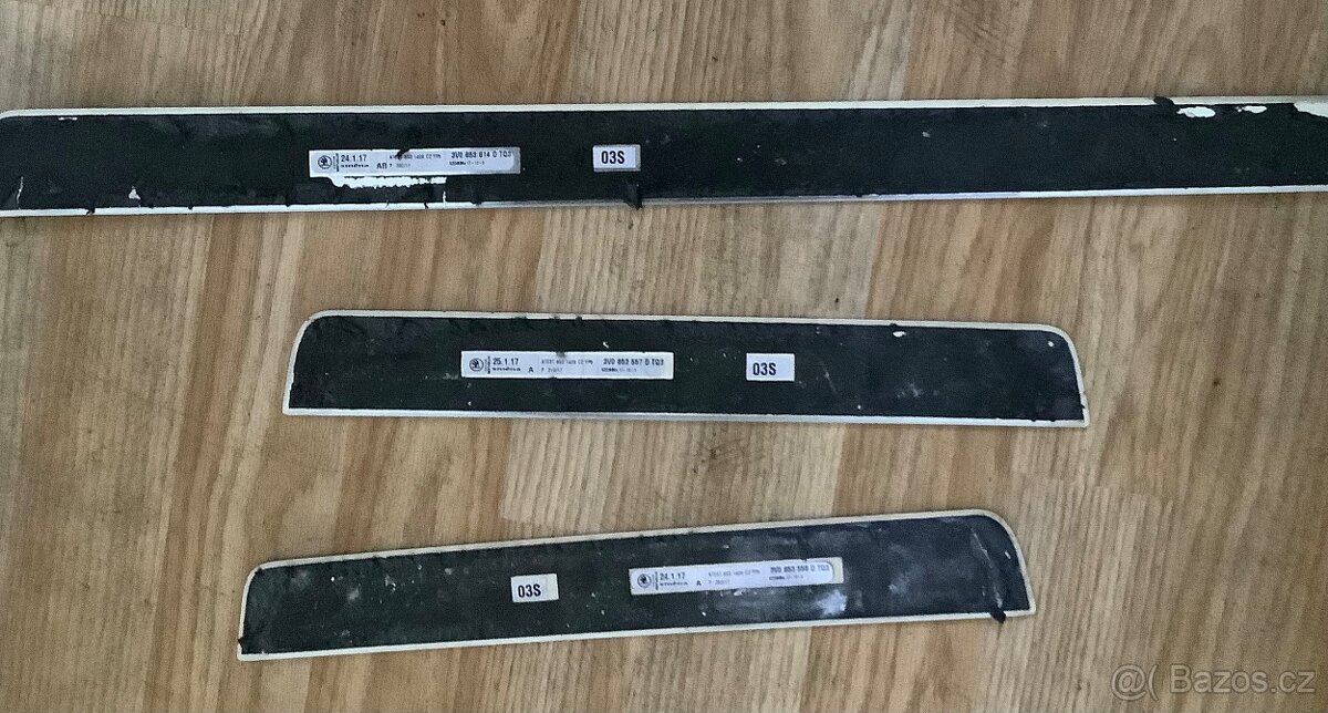 3V0853814D ozdobná lišta chrom PP Škoda Superb3 - 2