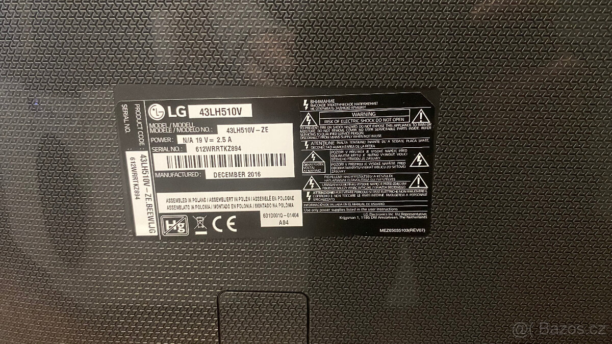 Televize 43" LG 43LH510V-ZE - 2
