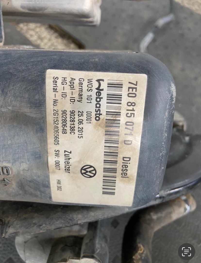 WEBASTO Z VW TRANSPORTÉR T6 - 2