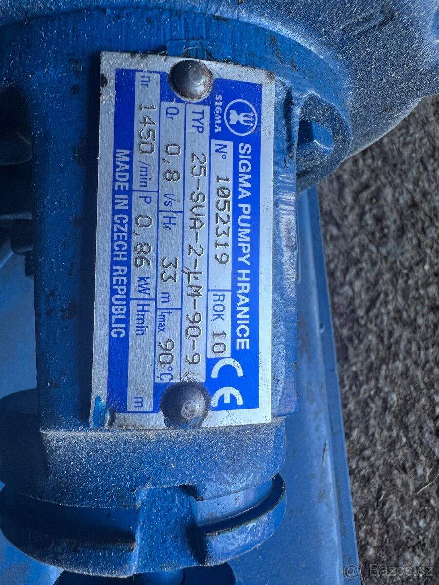 Čerpadlo s motorem sigma - 2