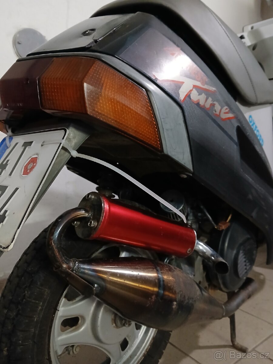 Laděný výfuk suzuki 50 cc - 2