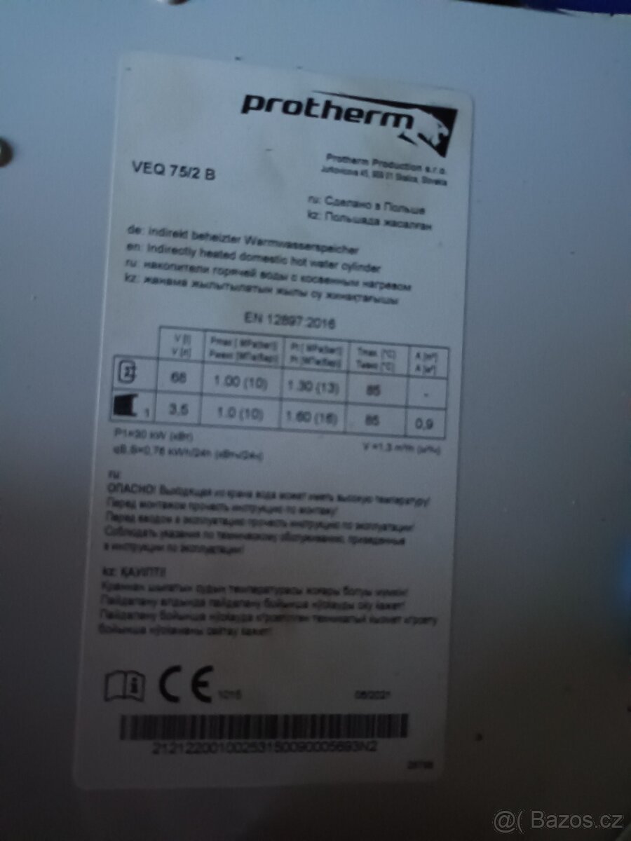 Prodám Protherm - 2