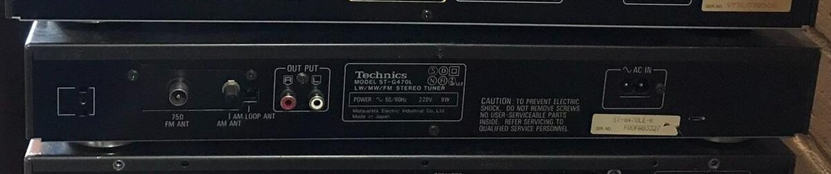 TUNER TECHNICS ST-G470L (ROK 1985) - 2