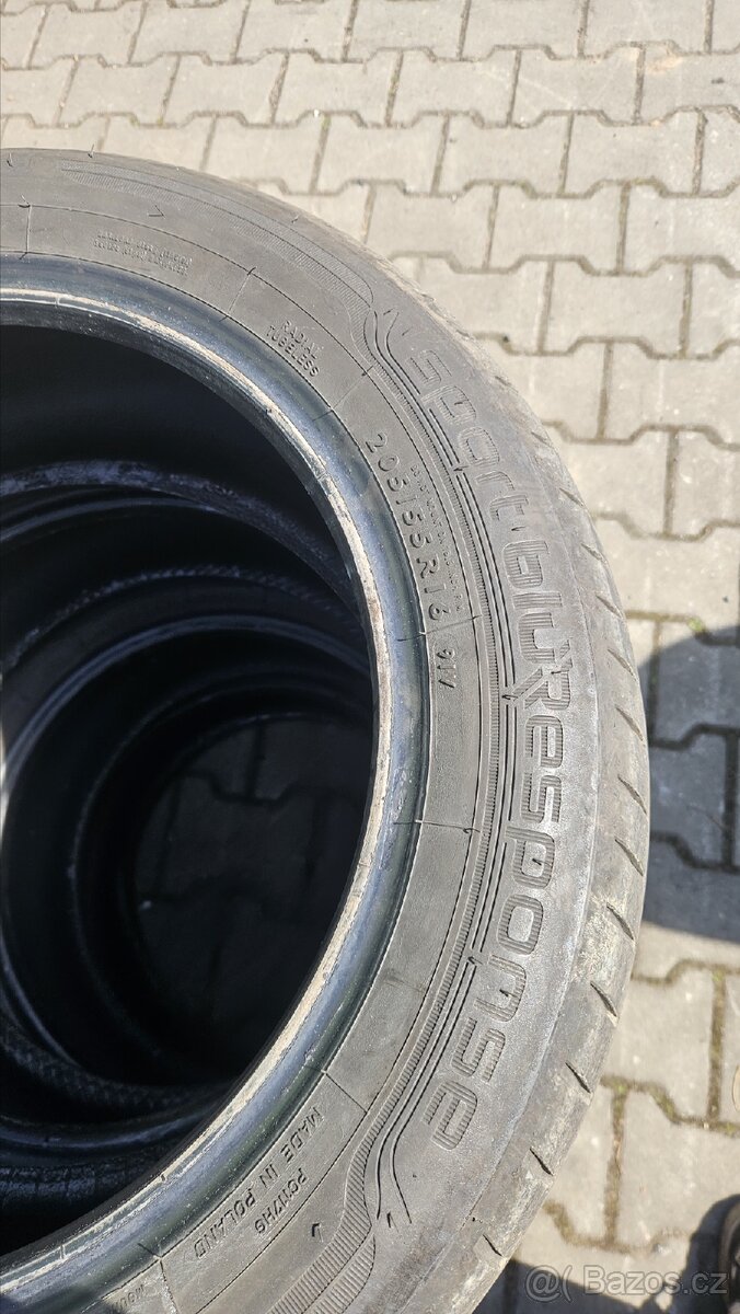 Letní sada pneu 205/55/R16 Dunlop - 2
