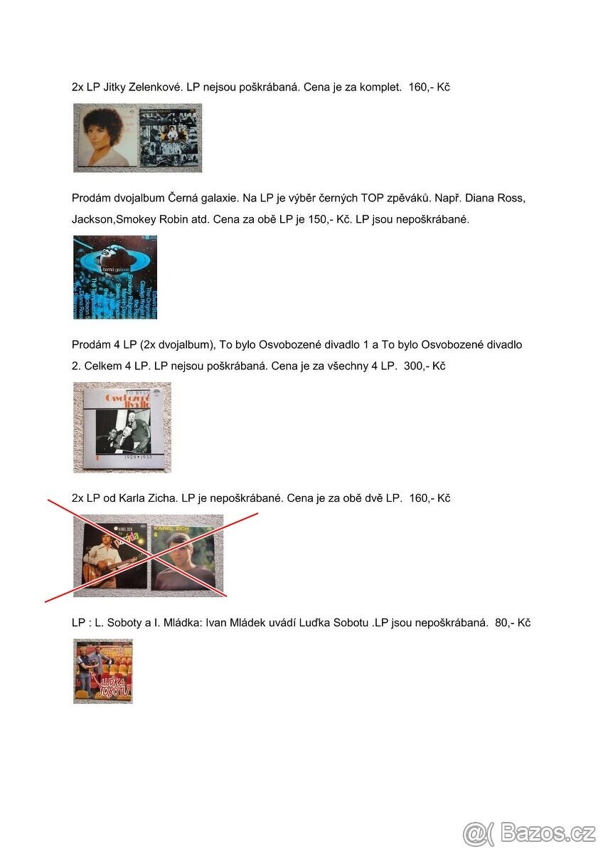 staré LP - 2