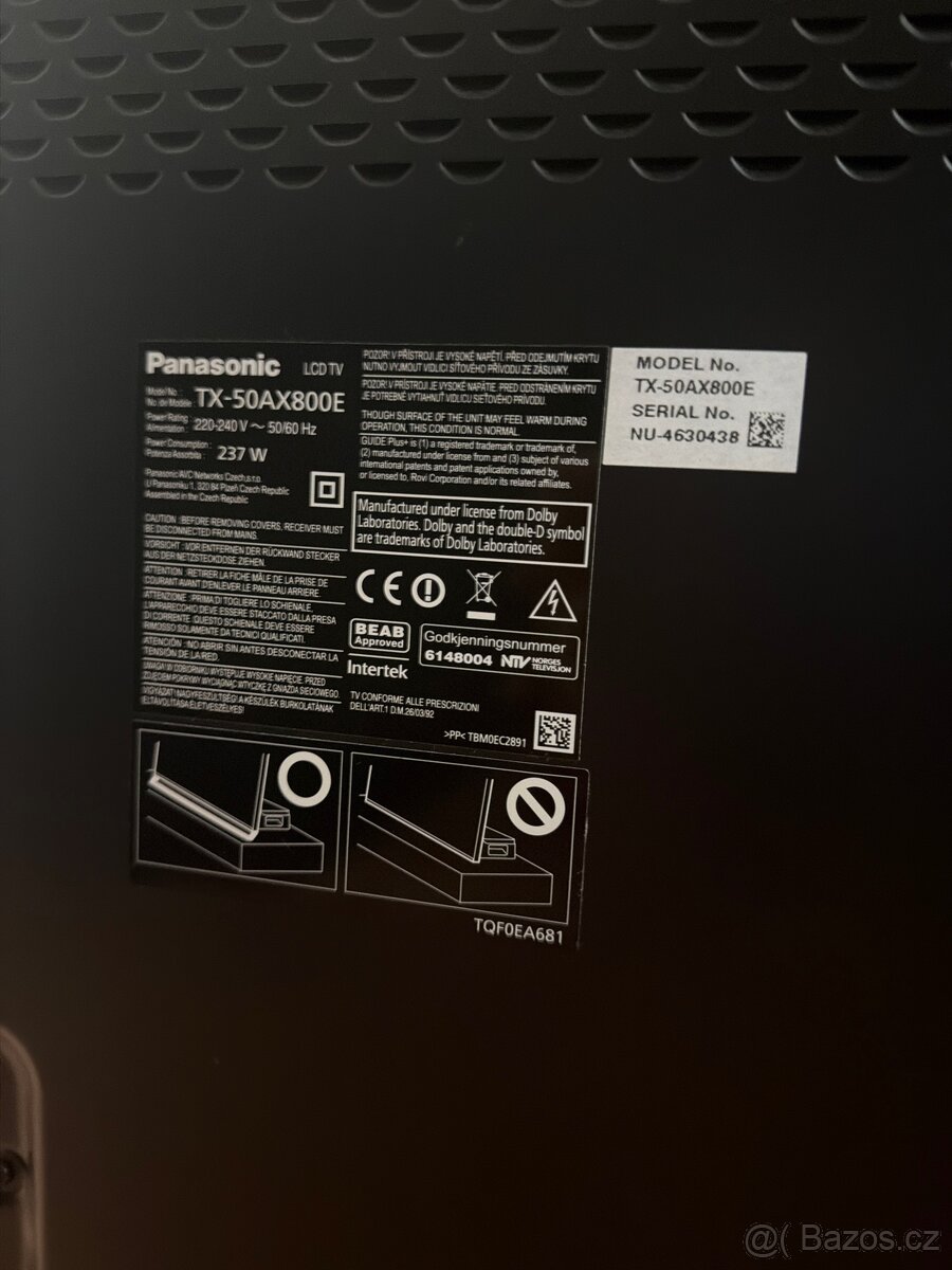 Panasonic tx 50ax800e - 2
