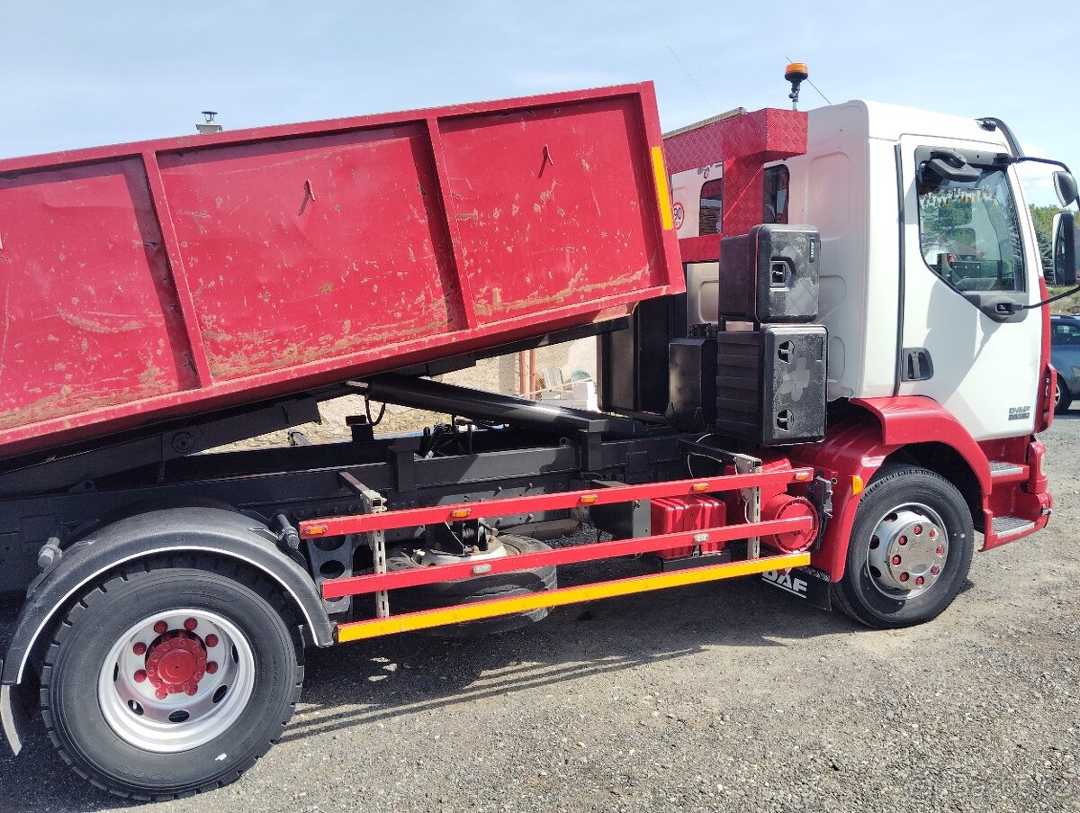 Prodám DAF LF 180, Hákový nosič kontejneru - 2