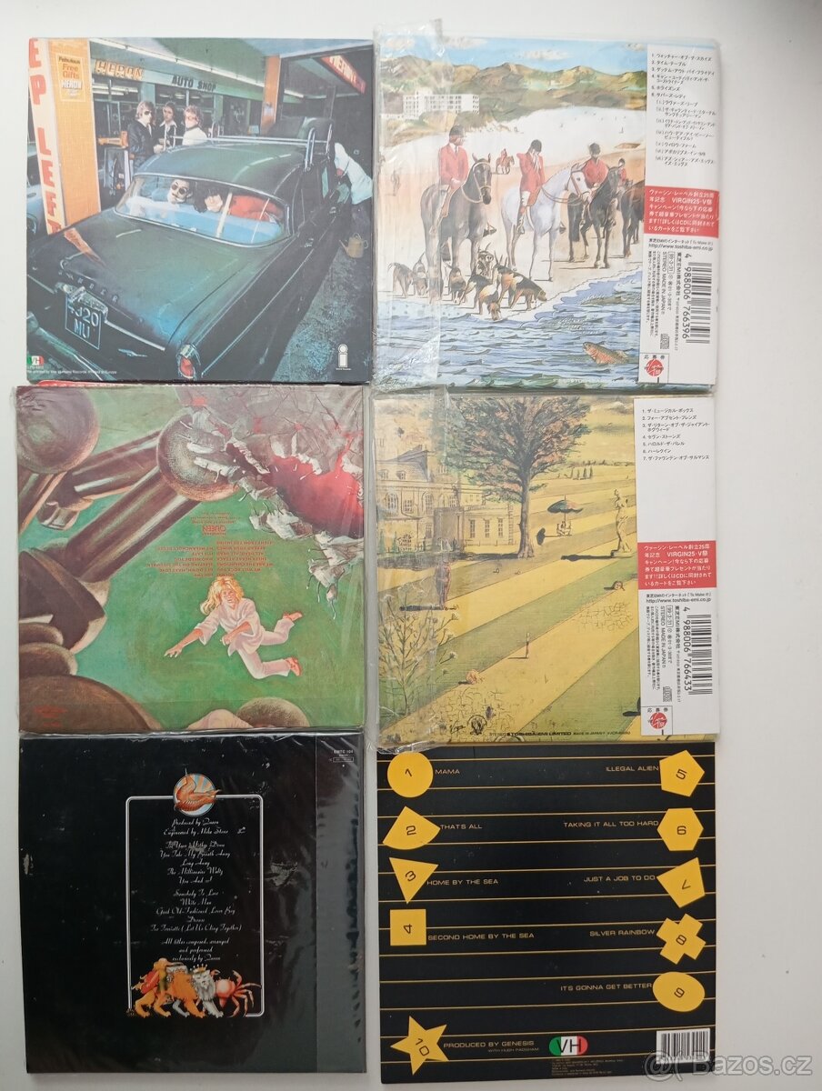 Prodám CD Genesis, The Police, Rainbow, Queen, Sparks, Eagle - 2