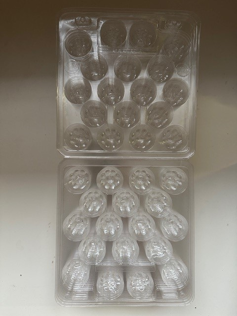 Platíčka (blistry) na křepelčí vajíčka - 2