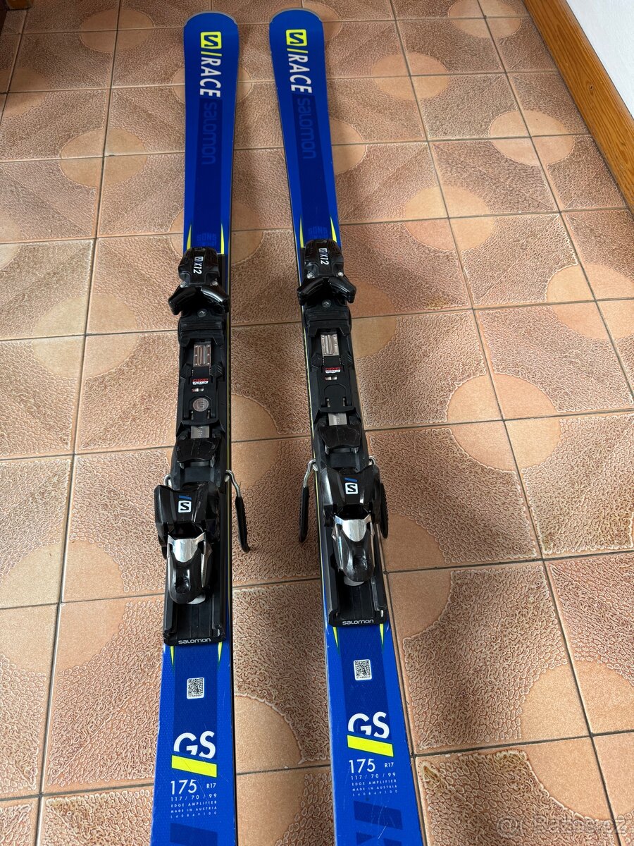 Prodám komerční obřačky Salomon S/Race 175cm - 2